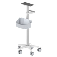 RS002 Fixed height monitor trolley