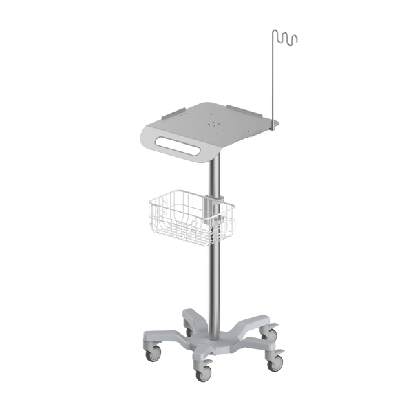RS011 ECG Roll Stand , with cable arm, heavy duty