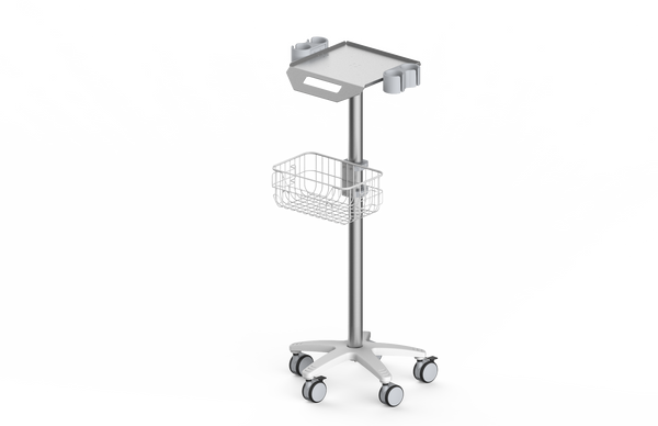 RS002 Ultrasound trolley , fixed height ,with probe holder